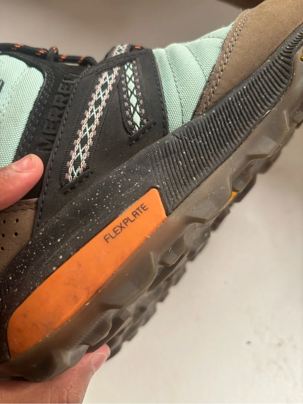 Merrell Zion Unlikely Hikers Mid Waterproof Hiking Boots 10.5 men’s